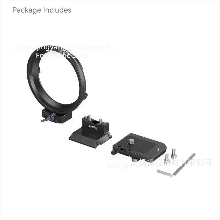 Kit placă de montaj rotativ pentru seria EOS R, pentru filmare orizontală și verticală — aliaj de aluminiu