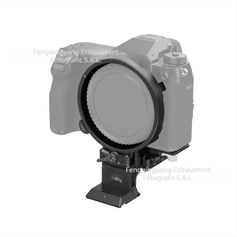 Kit placă de montaj rotativ pentru seria EOS R, pentru filmare orizontală și verticală — aliaj de aluminiu