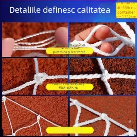 Plasă de protecție pentru container, cu plasă de siguranță și funie de izolație