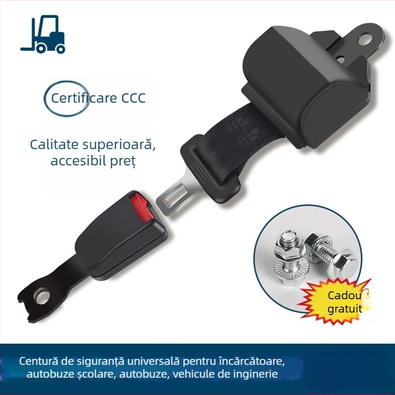 Kit centuri de siguranță pentru încărcător - centură cu două puncte retractabilă, variante A (automat îmbunătățit), B (automat standard), D (manual standard), D1 (manual premium)