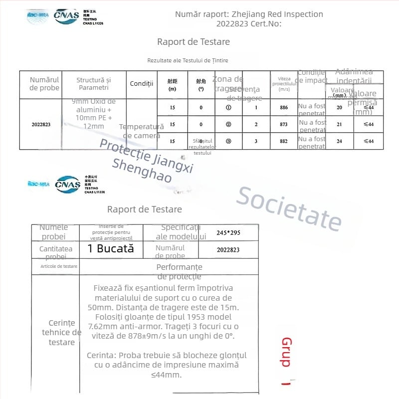 Placă de insertie pentru vestă tactică, NIJ IV, Aramid IIIA/NOMEX IIIA, 1–3,3 kg, pentru antrenamente de protecție și jocuri CS