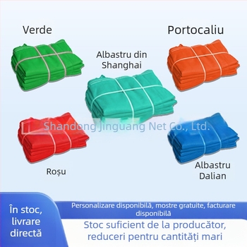 Plasă de protecție pentru construcții, cu ochiuri dense, pentru schele, ignifugă, protecție anti-căderi și praf