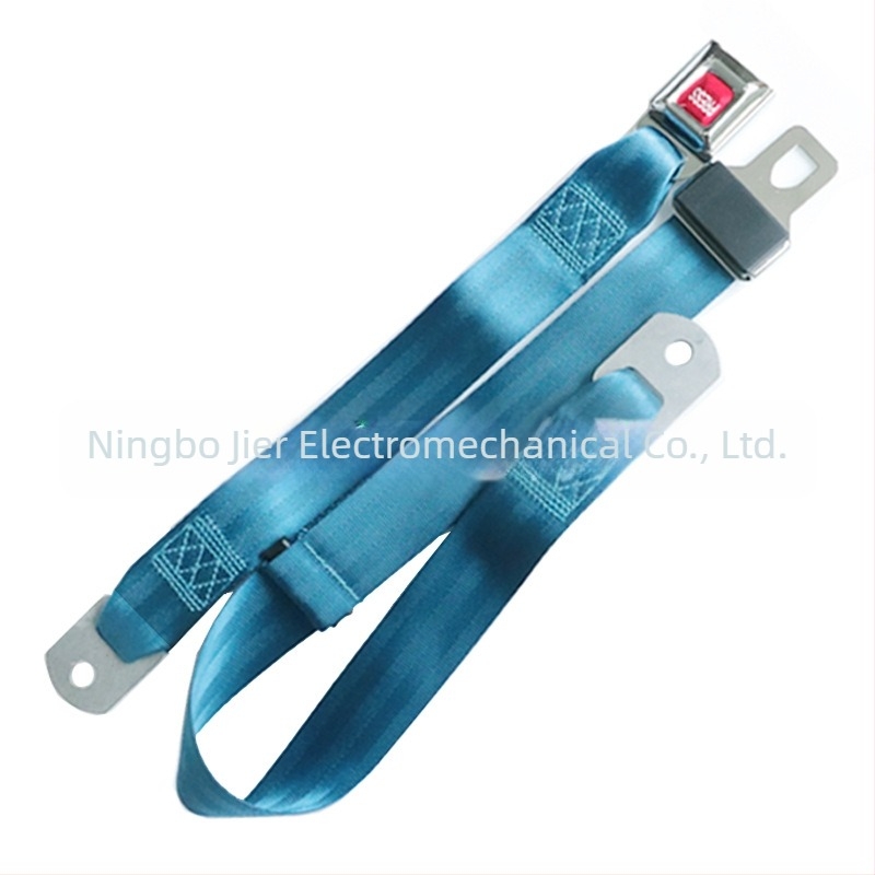 Centură de siguranță cu două puncte pentru autobuz, curea din oțel inoxidabil și poliester, parametri personalizați