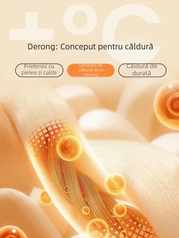 Manșete Velur Derong pentru brațe cu benzi anti-alunecare încorporate pentru protecția articulațiilor, pentru sporturi în aer liber