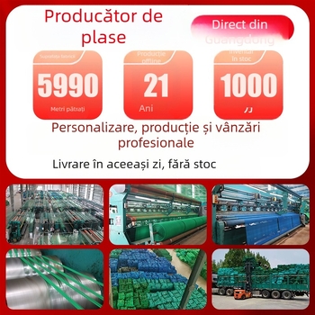 Plasă de protecție pentru construcții ignifugă, cu plasă densă (Brand: Chengyou; Utilizare: Protecție pe șantiere; Brand propriu: Da)