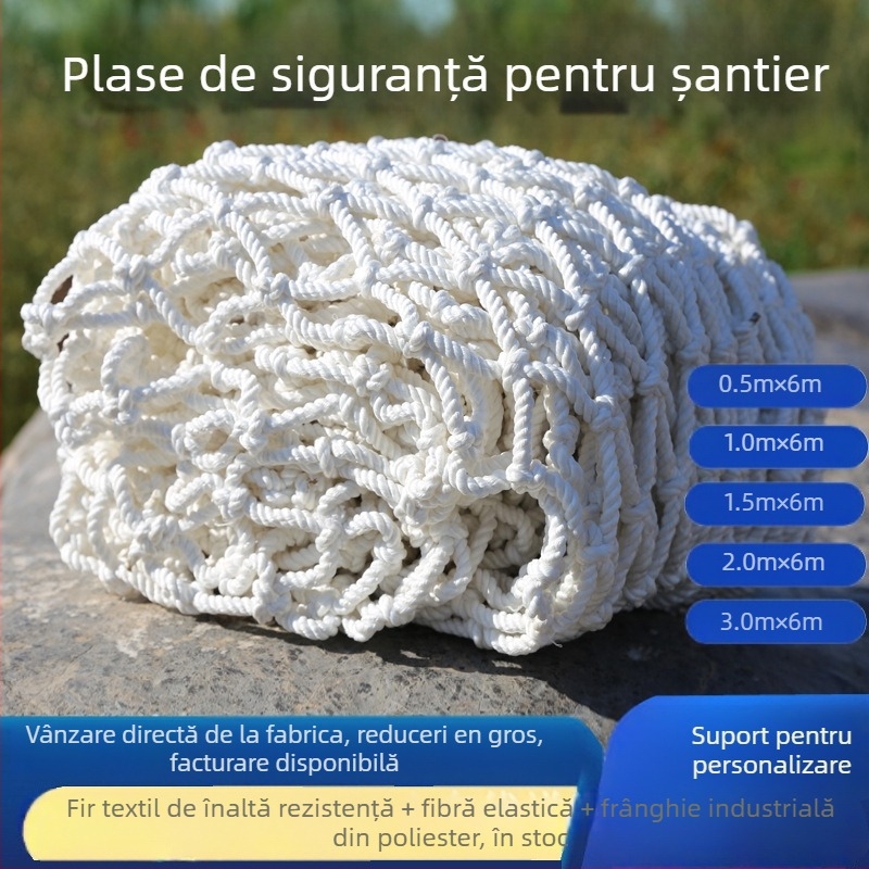 Plasă protectoare din nailon pentru scările și balcoanele copiilor, gard de protecție împotriva căderii, plasă plată; marca Youxiang; funcție: plasă de protecție; personalizabilă