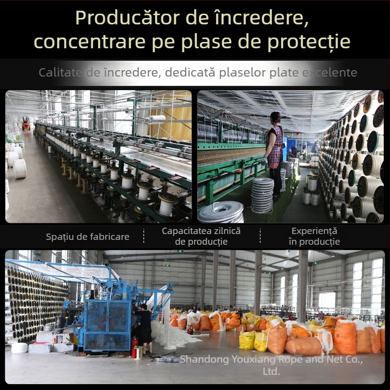 Plasă protectoare din nailon pentru scările și balcoanele copiilor, gard de protecție împotriva căderii, plasă plată; marca Youxiang; funcție: plasă de protecție; personalizabilă