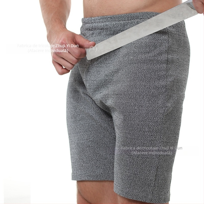 Pantaloni lungi și pantaloni scurți din PE, protecție anticutită, rezistenți la înțepare și abraziune, îmbrăcăminte de lucru pentru construcții din sticlă
