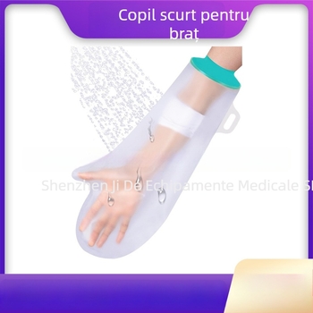 Capac de baie din silicon, impermeabil, pentru antebraț cu gips, postoperator, 70 g