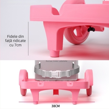 Raft pentru ghiozdan cu roți – ABS, brand lecelece, cod produs Bbgd01, accesorii bagaje, Primăvara 2024