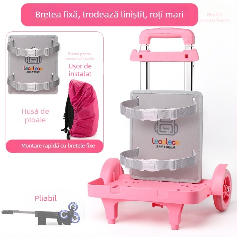 Raft pentru ghiozdan cu roți – ABS, brand lecelece, cod produs Bbgd01, accesorii bagaje, Primăvara 2024