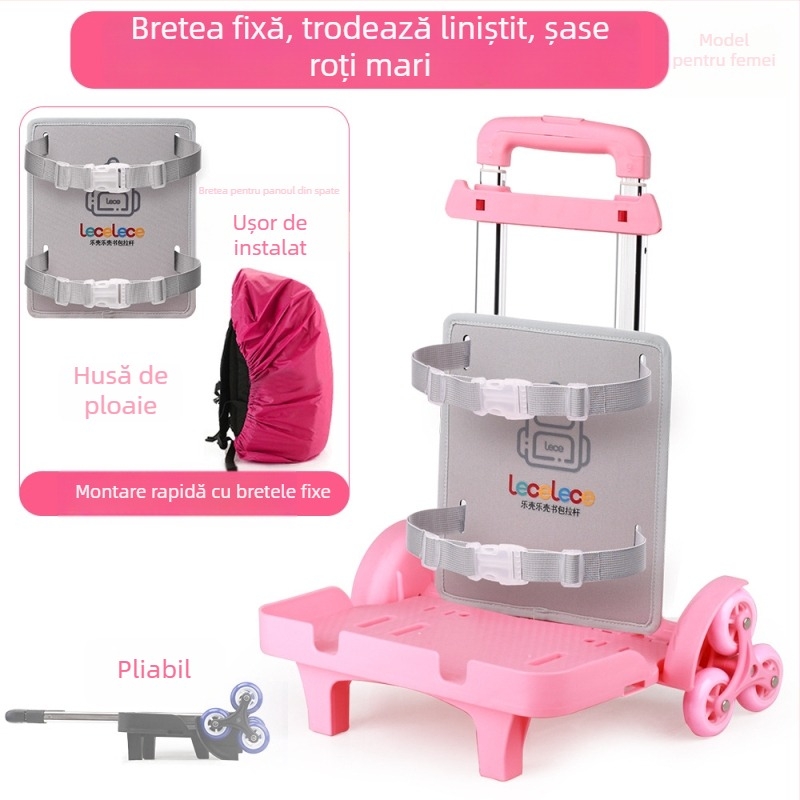 Raft pentru ghiozdan cu roți – ABS, brand lecelece, cod produs Bbgd01, accesorii bagaje, Primăvara 2024