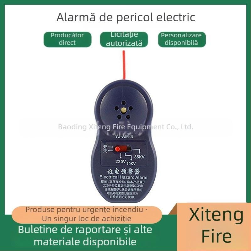 Detector portabil de proximitate electrică cu alarmă sonoră și luminoasă pentru intervenții de stingere a incendiilor — Model Xt-bjq-j, Tip Xt-xf, Brand Xiteng