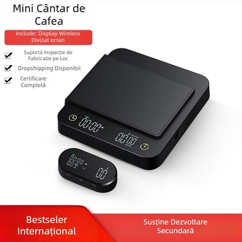 Model 8706 Cântar digital de bucătărie cu precizie 0,1 g, Bluetooth, încărcare USB, interval de cântărire 0,5 g–3 kg