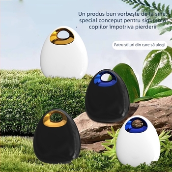Localizator pentru guler de animal de companie pentru persoane în vârstă și copii, Anti-pierdere, Montat în mașină, Anti-furt, Dispozitiv GPS inteligent (Model F6, 260 mAh, USB 3.0, ABS, 12.3 g)
