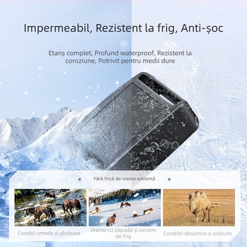 GPS tracker solar 4G pentru bovine și ovine – poziționare Beidou, precizie GPS de 5 m, impermeabil, autonomie baterie 30 de zile, încărcare solară magnetică