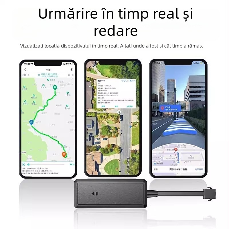 Localizator GPS pentru vehicule 4G BeiDou pentru mașini și motociclete electrice, protecție anti-furt, monitorizare prin satelit, stocare în cloud, redare traiectorie