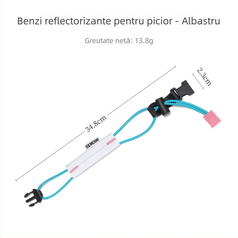 Friendly Benzi reflectorizante pentru bicicletă — Material: fibră de polipropilenă; Categoria produsului: mâneci/încălzitoare pentru gambă/șirete; Stoc: în stoc