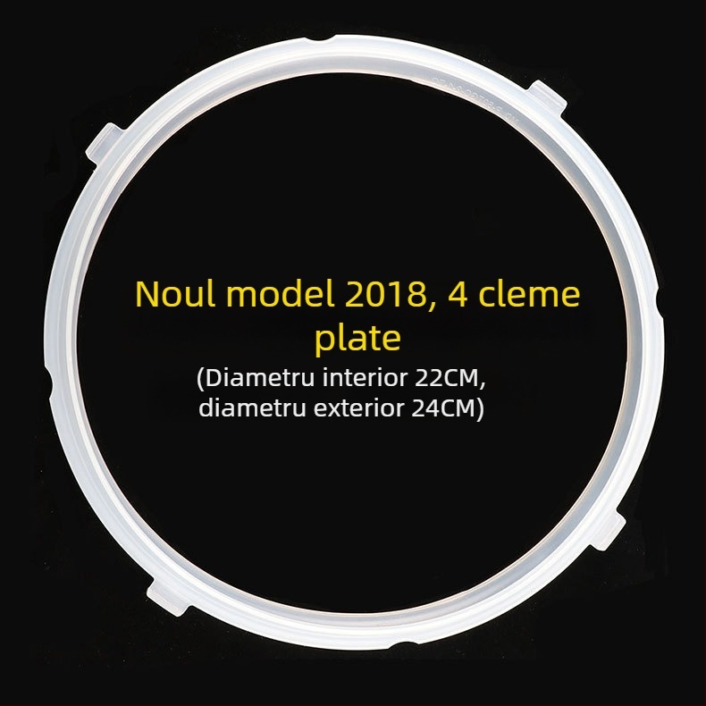 Garnitură de etanșare pentru Midea, 4L–6L, inel din cauciuc pentru oală electrică cu presiune, tigaie electrică și gătitor de orez, rezistentă la temperaturi înalte