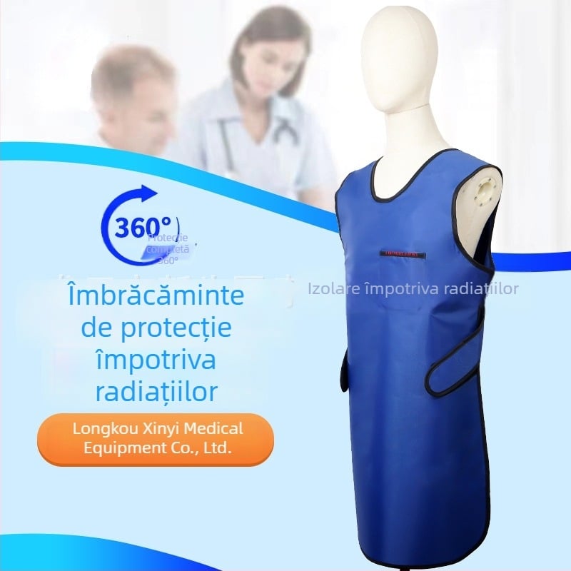 Fustă protectoare din plumb, unilaterale, pentru radiografie și sală CT, echivalență plumb 0,5–0,35 mm