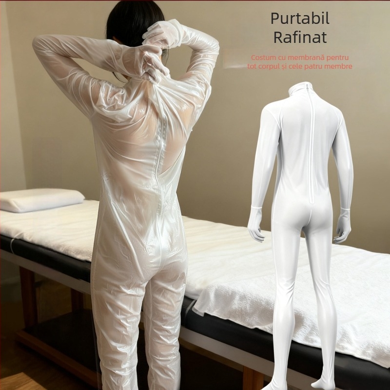 Masca de corp purtabilă, din material într-o singură bucată, pentru iluminarea și hidratarea pielii, îngrijire cosmetică de unică folosință, îngrijire în salon