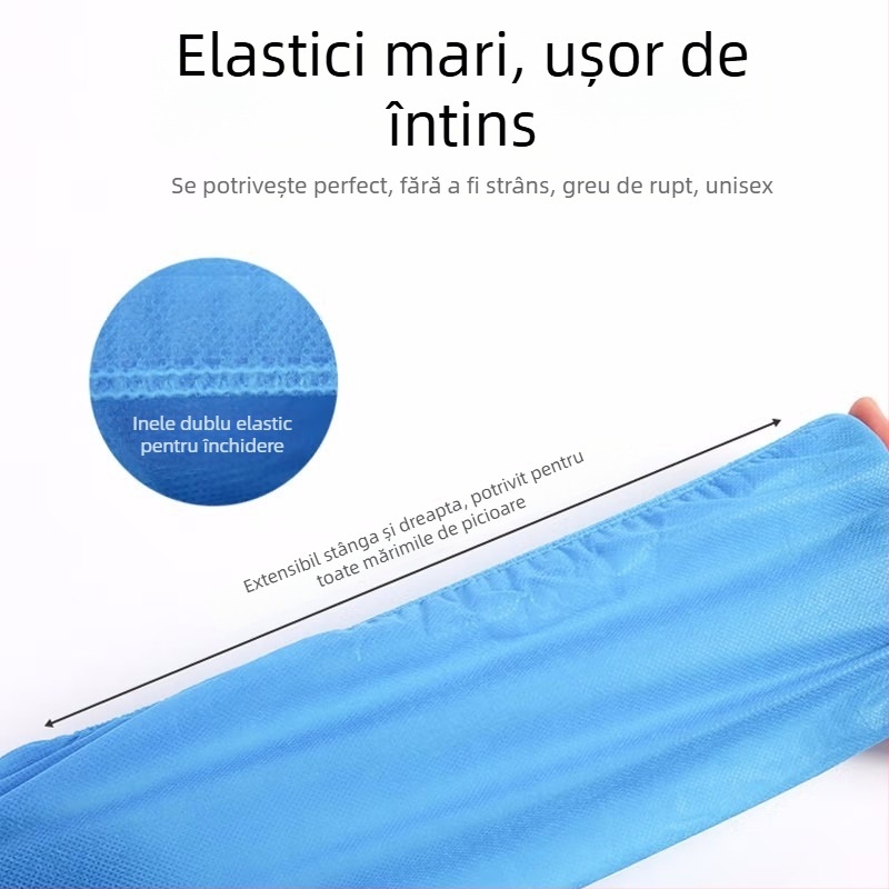 Capace de protecție medicale pentru pantofi Huihong, material: nonwoven sms, greutate 4 g per bucată, destinate personalului medical din instituții medicale