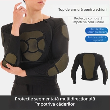 Armură sportivă din Lycra EVA, protecție pentru umeri și talie, fără marcă