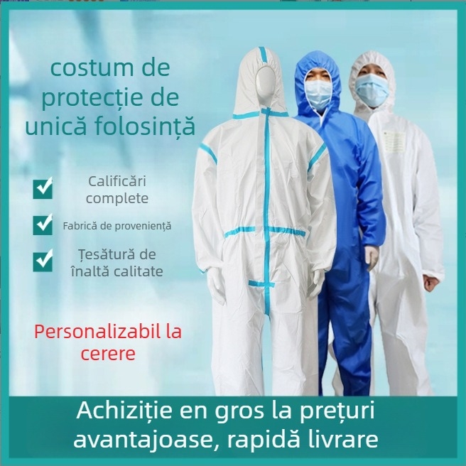 Guardian costum protector monocorp de unică folosință cu membrană respirabilă nețesută