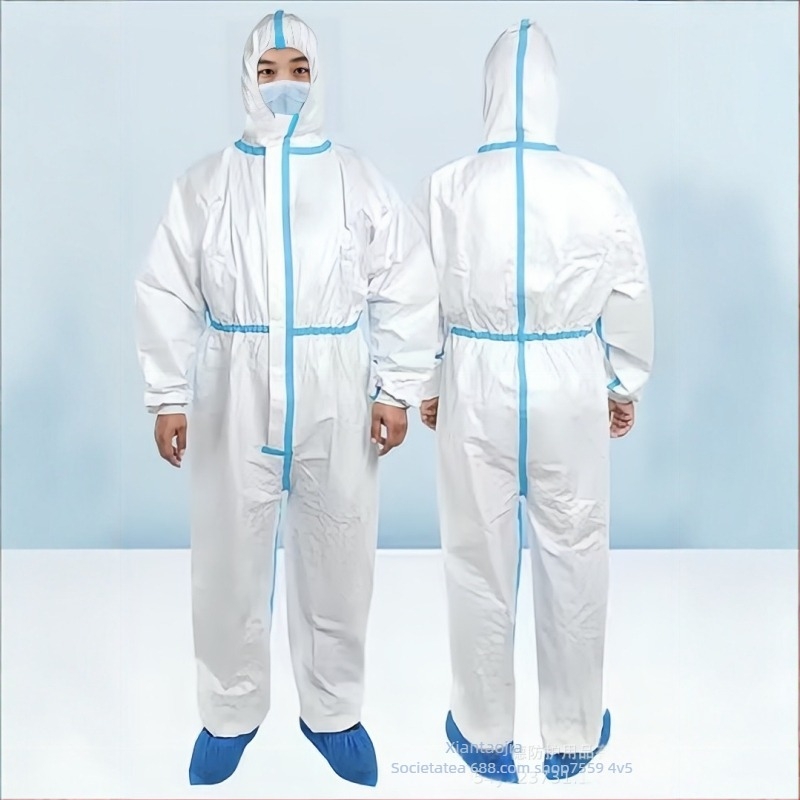 Guardian costum protector monocorp de unică folosință cu membrană respirabilă nețesută