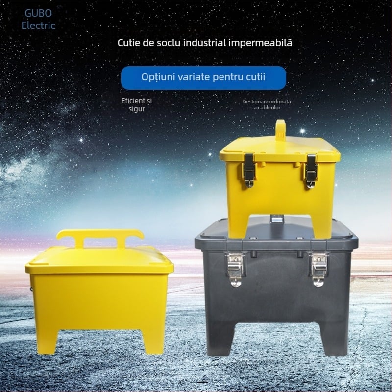 Gubo cutie din plastic pentru unelte – design cu două straturi îngroșate, cutie pentru reparații unelte, seria 1