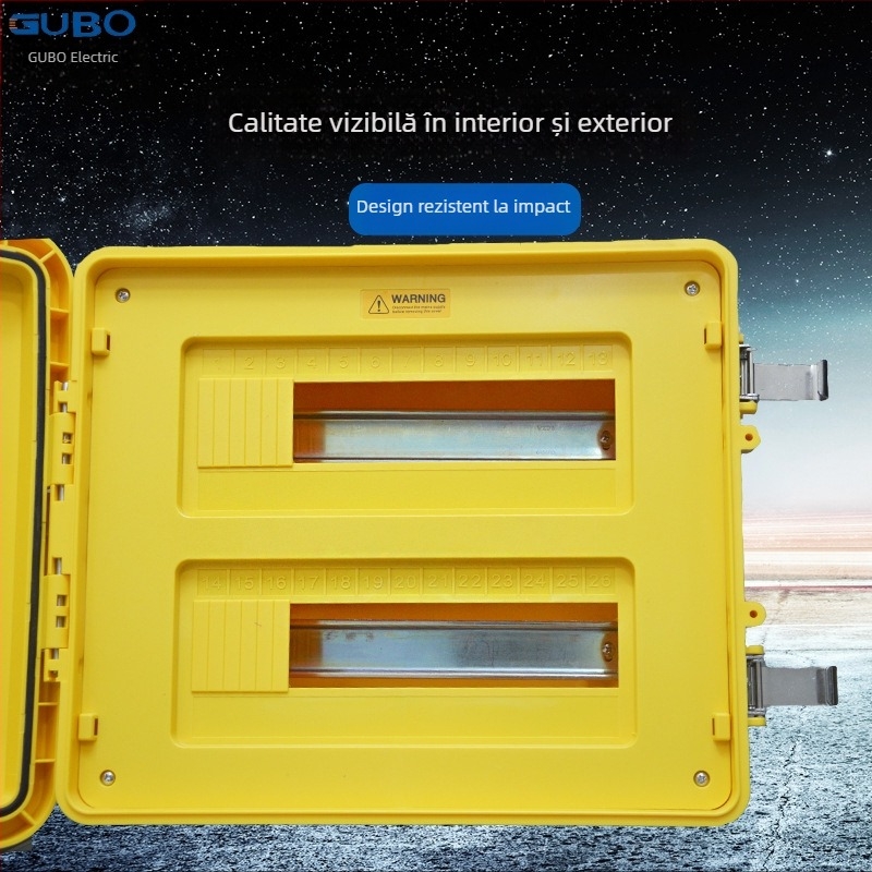 Gubo cutie din plastic pentru unelte – design cu două straturi îngroșate, cutie pentru reparații unelte, seria 1