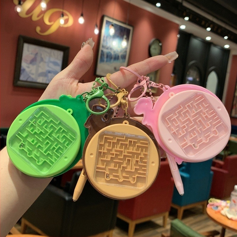 Kameng Breloc Caricatură, Placă Magnetică PVC cu Bilute pentru Desen, Ambalaj Individual