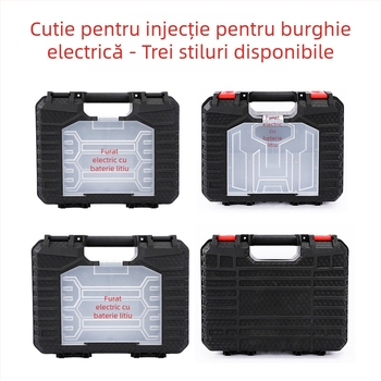 ZG cutie de scule portabilă din plastic, capacitate de încărcare 100 kg, cadru PP, cutie de depozitare multifuncțională
