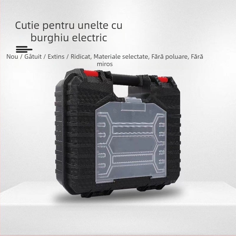 ZG cutie de scule portabilă din plastic, capacitate de încărcare 100 kg, cadru PP, cutie de depozitare multifuncțională