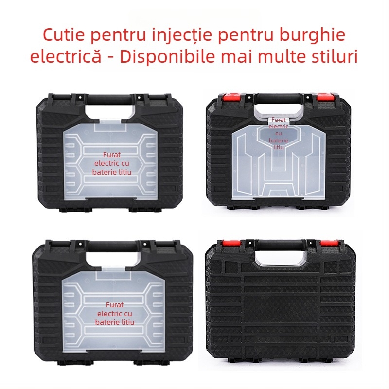 ZG cutie de scule portabilă din plastic, capacitate de încărcare 100 kg, cadru PP, cutie de depozitare multifuncțională