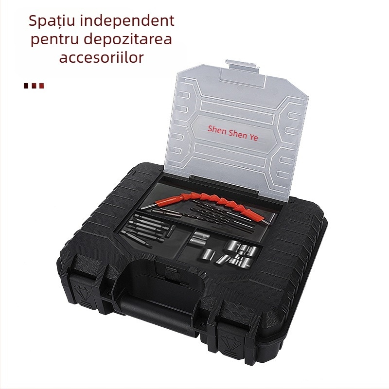 ZG cutie de scule portabilă din plastic, capacitate de încărcare 100 kg, cadru PP, cutie de depozitare multifuncțională