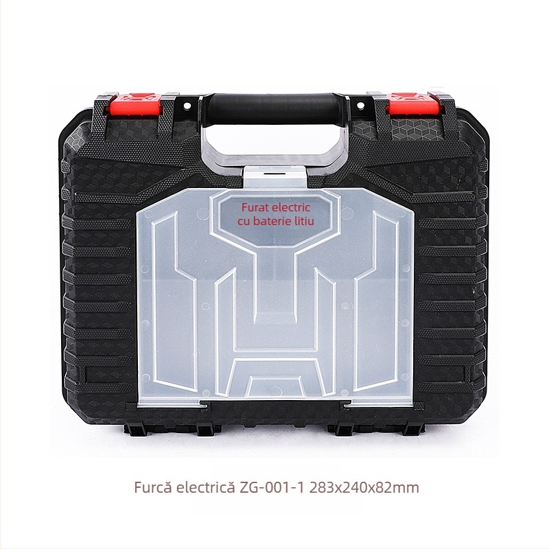 ZG cutie de scule portabilă din plastic, capacitate de încărcare 100 kg, cadru PP, cutie de depozitare multifuncțională