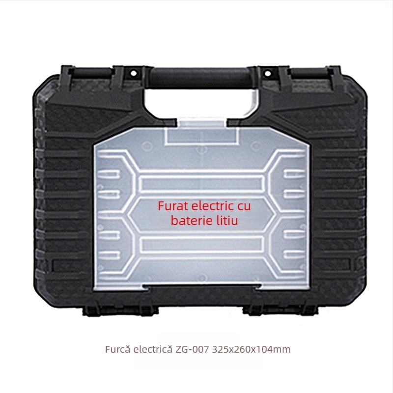 ZG cutie de scule portabilă din plastic, capacitate de încărcare 100 kg, cadru PP, cutie de depozitare multifuncțională