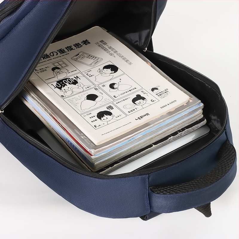 Rucsac pentru călătorii de relaxare, unisex, compatibil cu laptop de 16 inch, material Oxford, panou ergonomic la spate