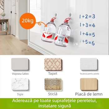 Panou alb de perete pentru copii, o singură față - cadru PET, panou PET, Little ruishi, Specificație 1