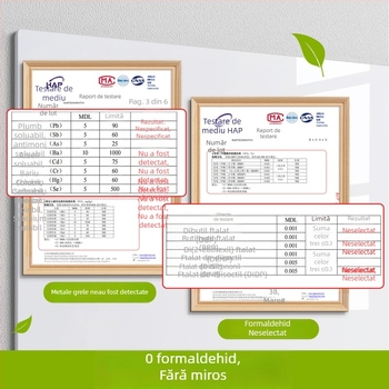 Panou alb de perete pentru copii, o singură față - cadru PET, panou PET, Little ruishi, Specificație 1