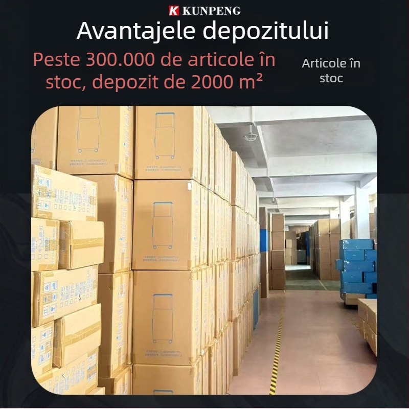Valiză ultra-ușoară, cu mâner lat și roți silențioase, nou model 2025, capacitate mare, închidere cu fermoar, robustă și durabilă cu lacăt TSA