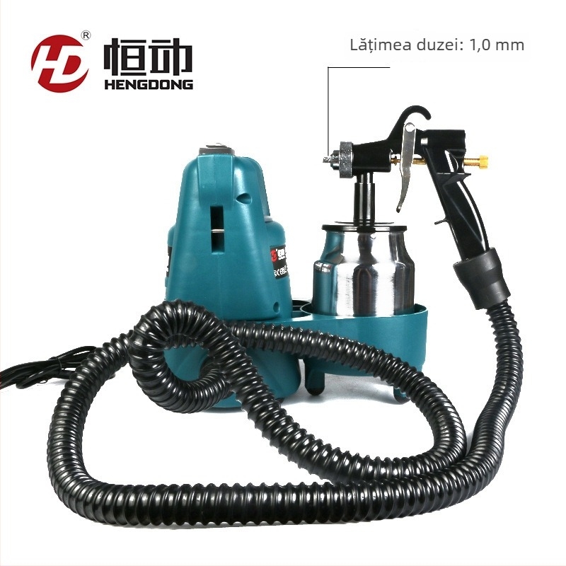 HD-3010 Pistol de pulverizare electric fără aer pentru latex – presiune max 240, putere 800 W, greutate 3 kg, marcă Fong Coleman