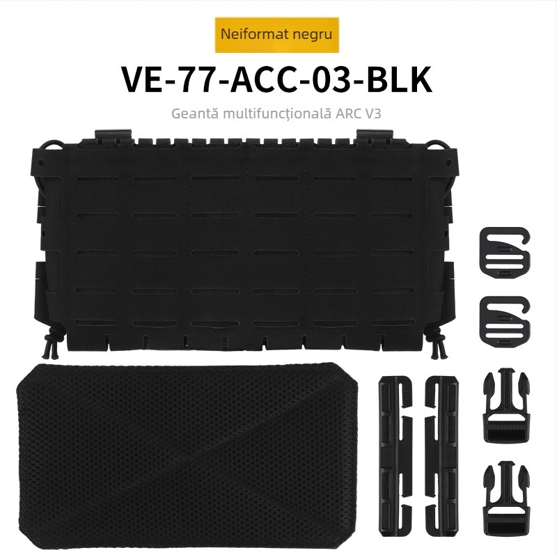 Geantă Wosport Arc V3 cu sistem MOLLE, nailon mat, unisex, capacitate extinsă