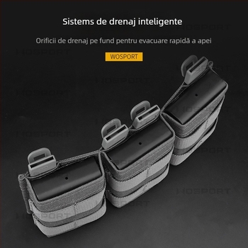 Geantă de talie pentru sport — material nailon mat; rezistentă la uzură; capacitate extensibilă; unisex; pentru activități în aer liber