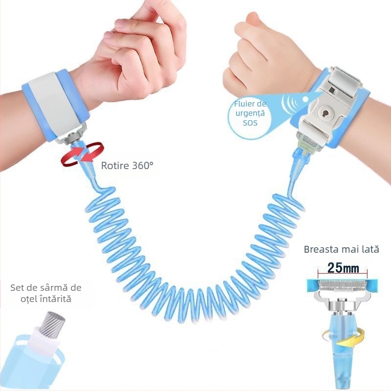 Brățară de siguranță pentru copii, șnur antipierdere pentru plimbări, Brand: Unique, Material: Other, Import: Nu, Vârstă: Altă