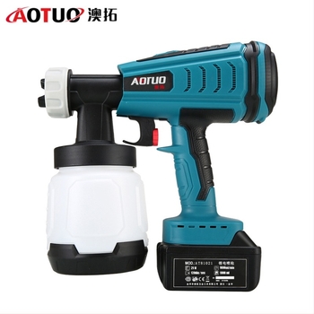 Aotuo pistolă de pulverizare brushless, cu tensiune înaltă, pentru vopsire casnică lavabilă