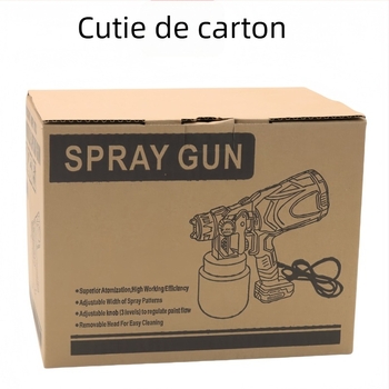 Pistol de vopsit electric portabil pentru uz casnic, alimentare la 110V din priză