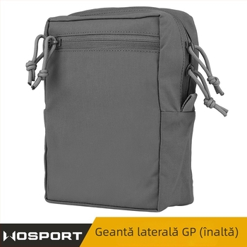 Wosport Sub-Geantă (Înaltă) Curea Cordura MOLLE pentru exterior cu Geantă Sub
