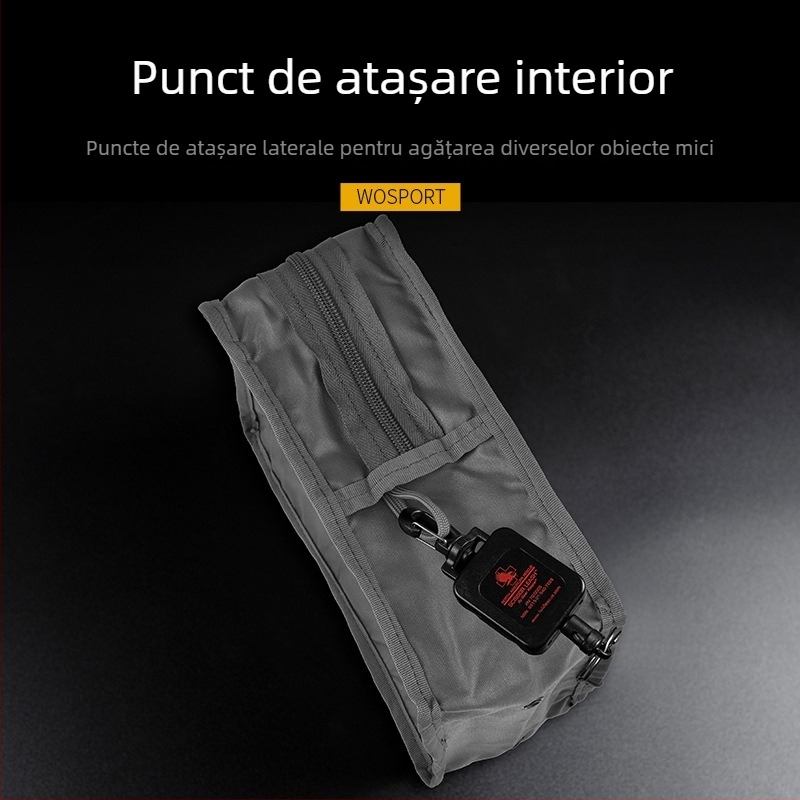 Wosport Sub-Geantă (Înaltă) Curea Cordura MOLLE pentru exterior cu Geantă Sub